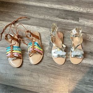 Brand new crazy 8 girls sandals size 3